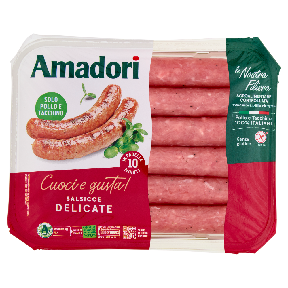 Amadori Salsicce Delicate 0,400 kg