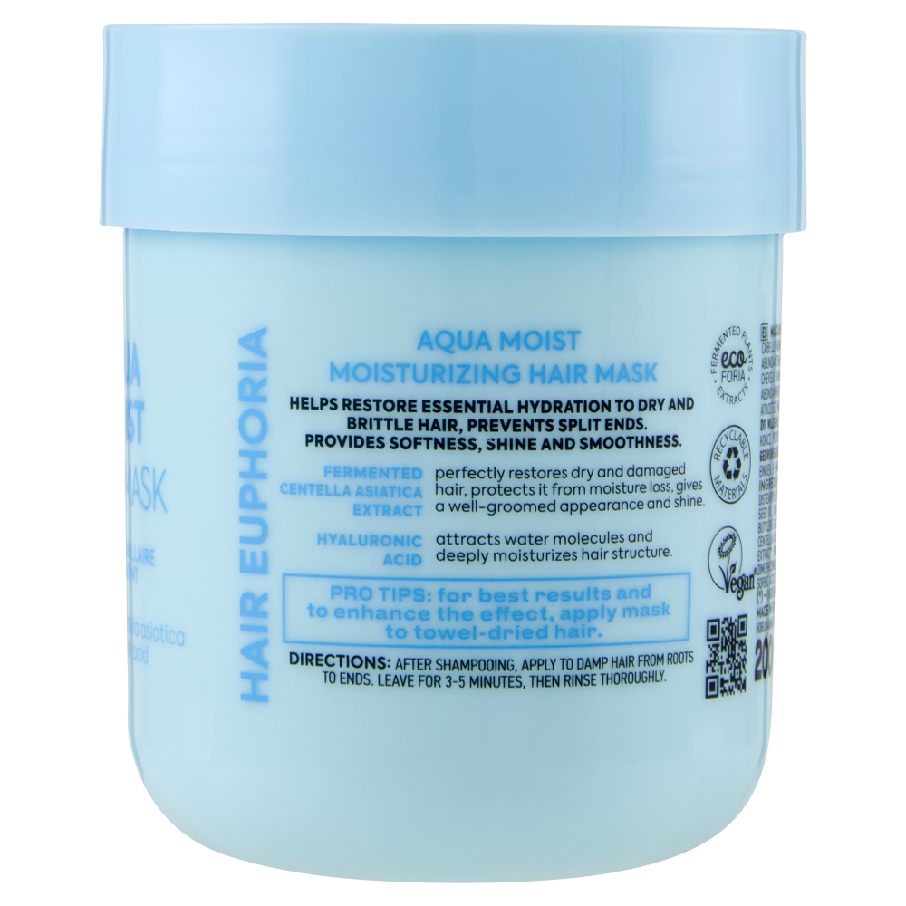 Ecoforia Hair Euphoria Aqua Moist Hair Mask 200 ml