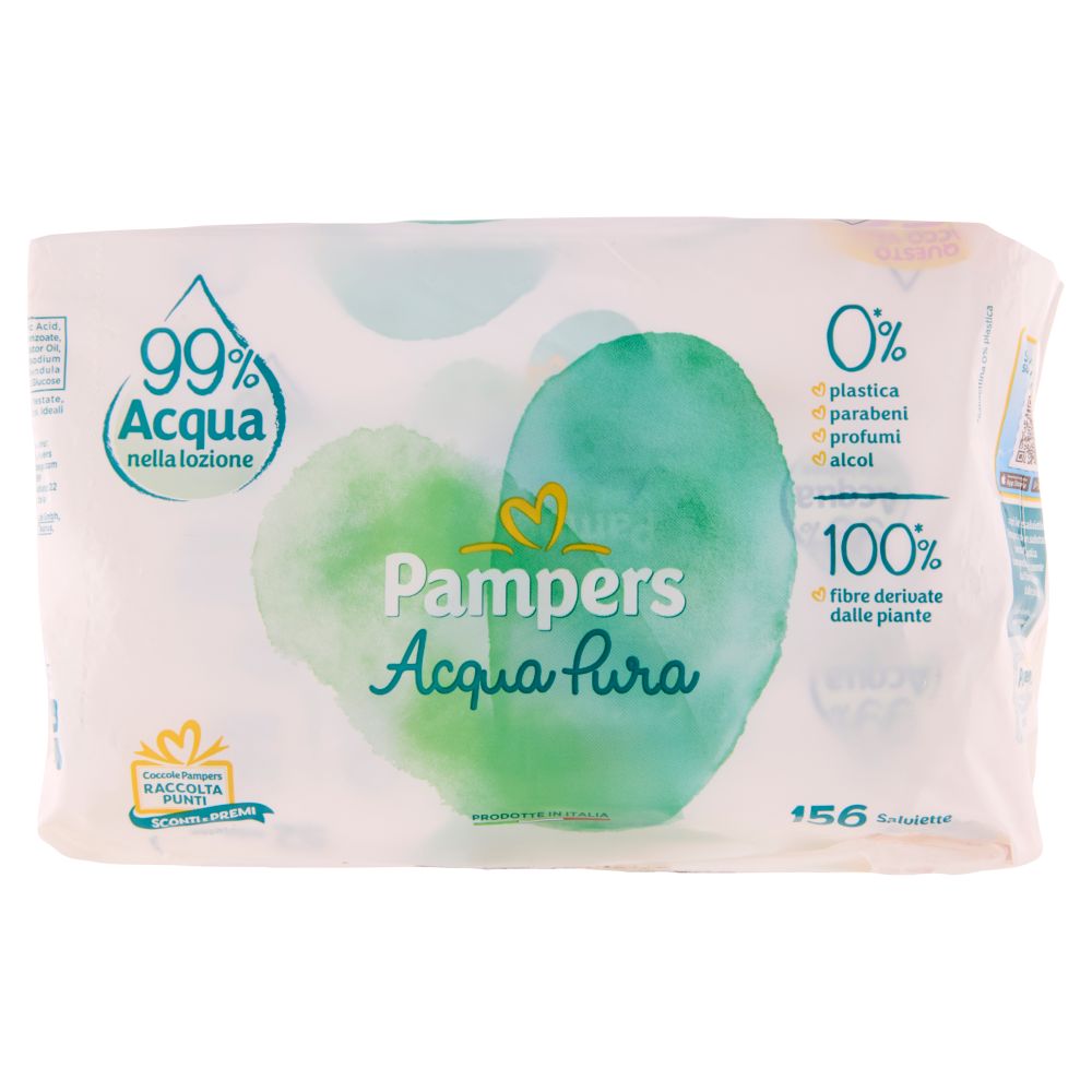 Pampers Acqua Pura Salviette 156 pz
