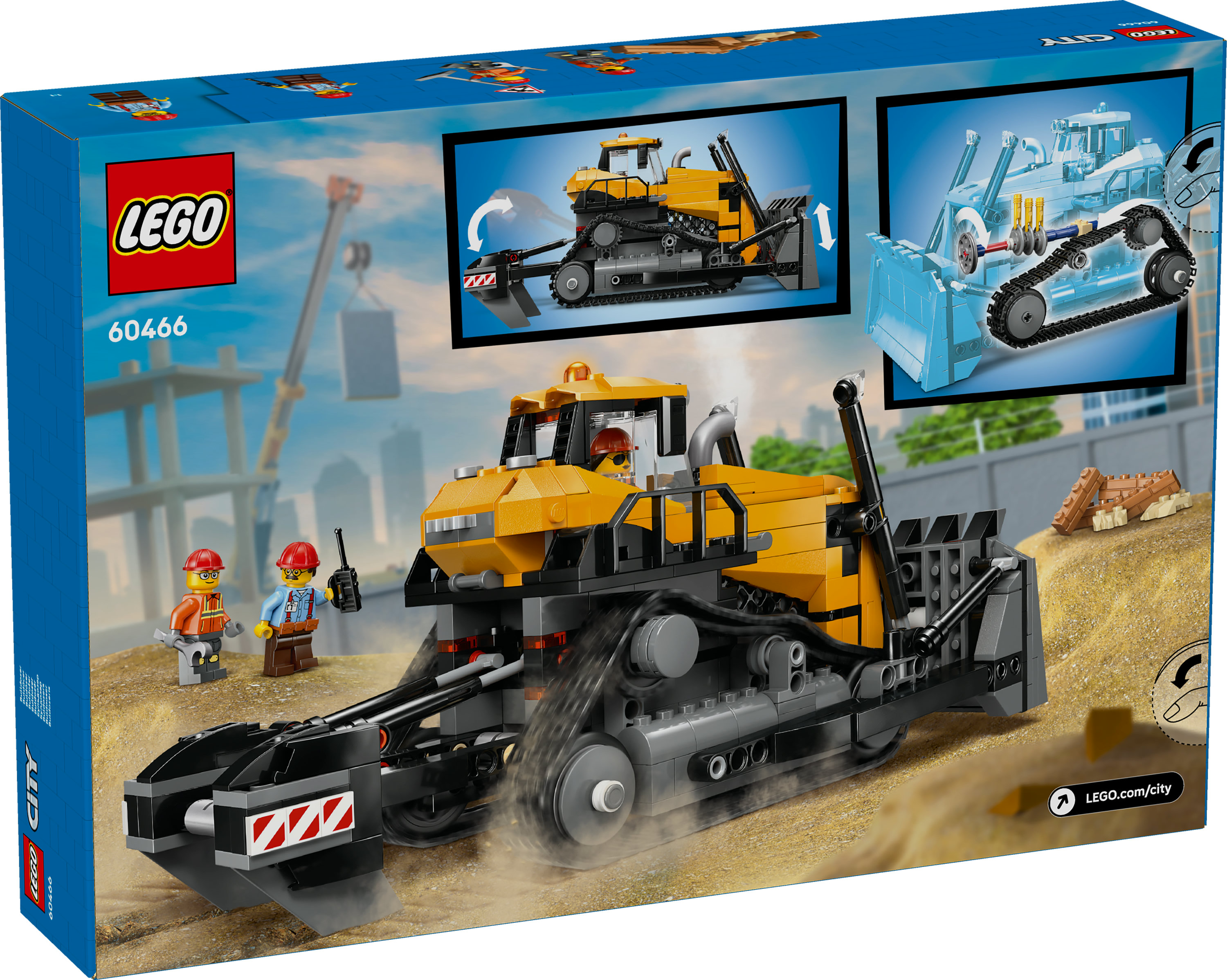 LEGO City Bulldozer giallo