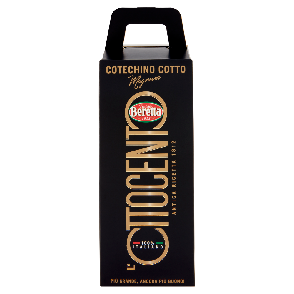 Fratelli Beretta l'Ottocento Cotechino Cotto Magnum 0,800 Kg