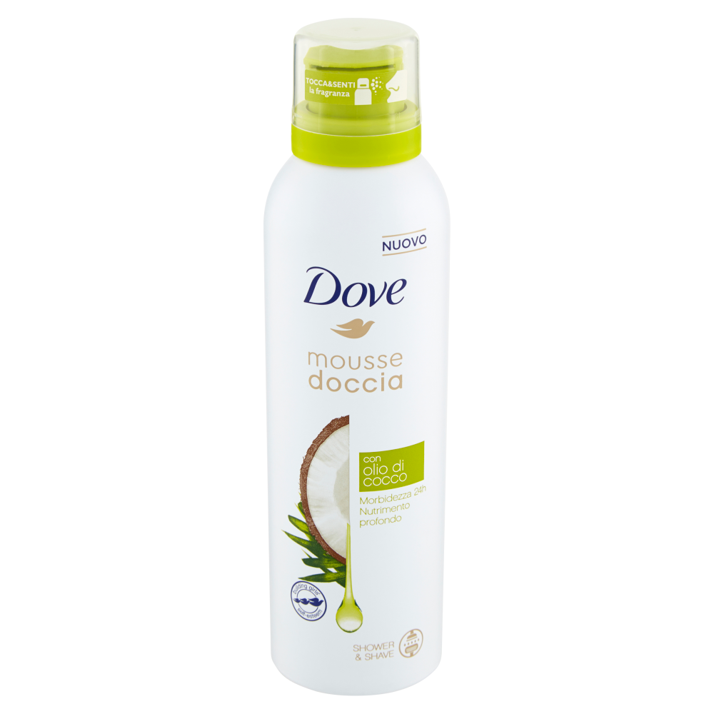 Dove mousse doccia con olio di cocco 200 ml