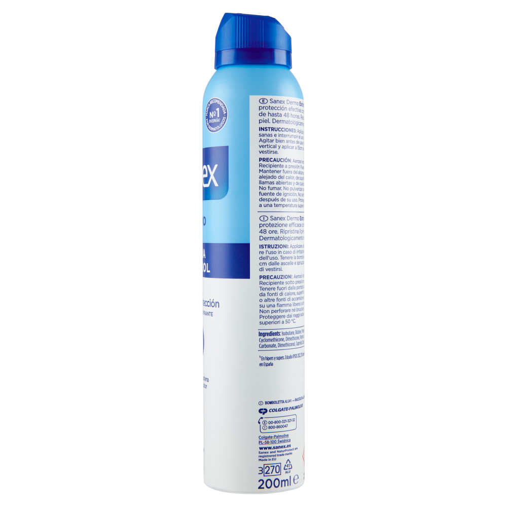 Sanex deodorante spray Dermo Extra Control antitraspirante 48h 200 ml