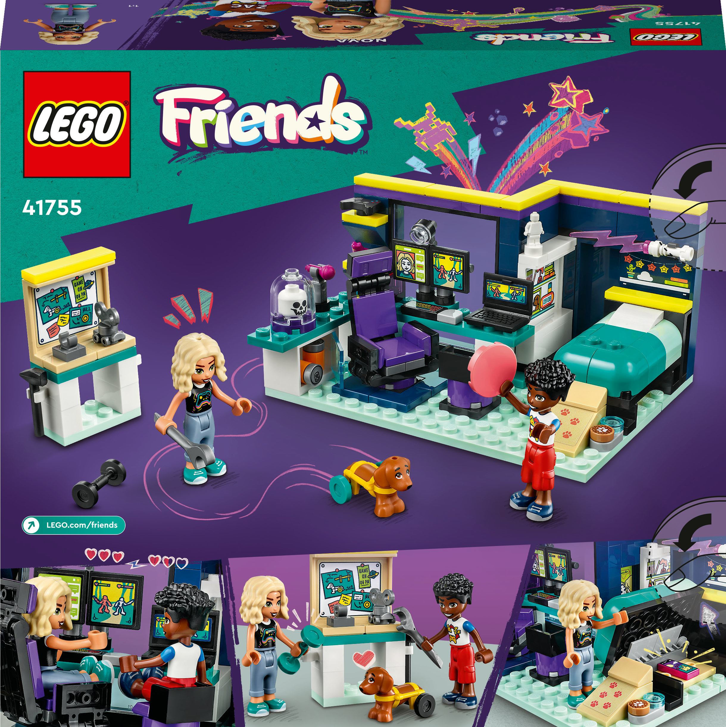 LEGO Friends La cameretta di Nova
