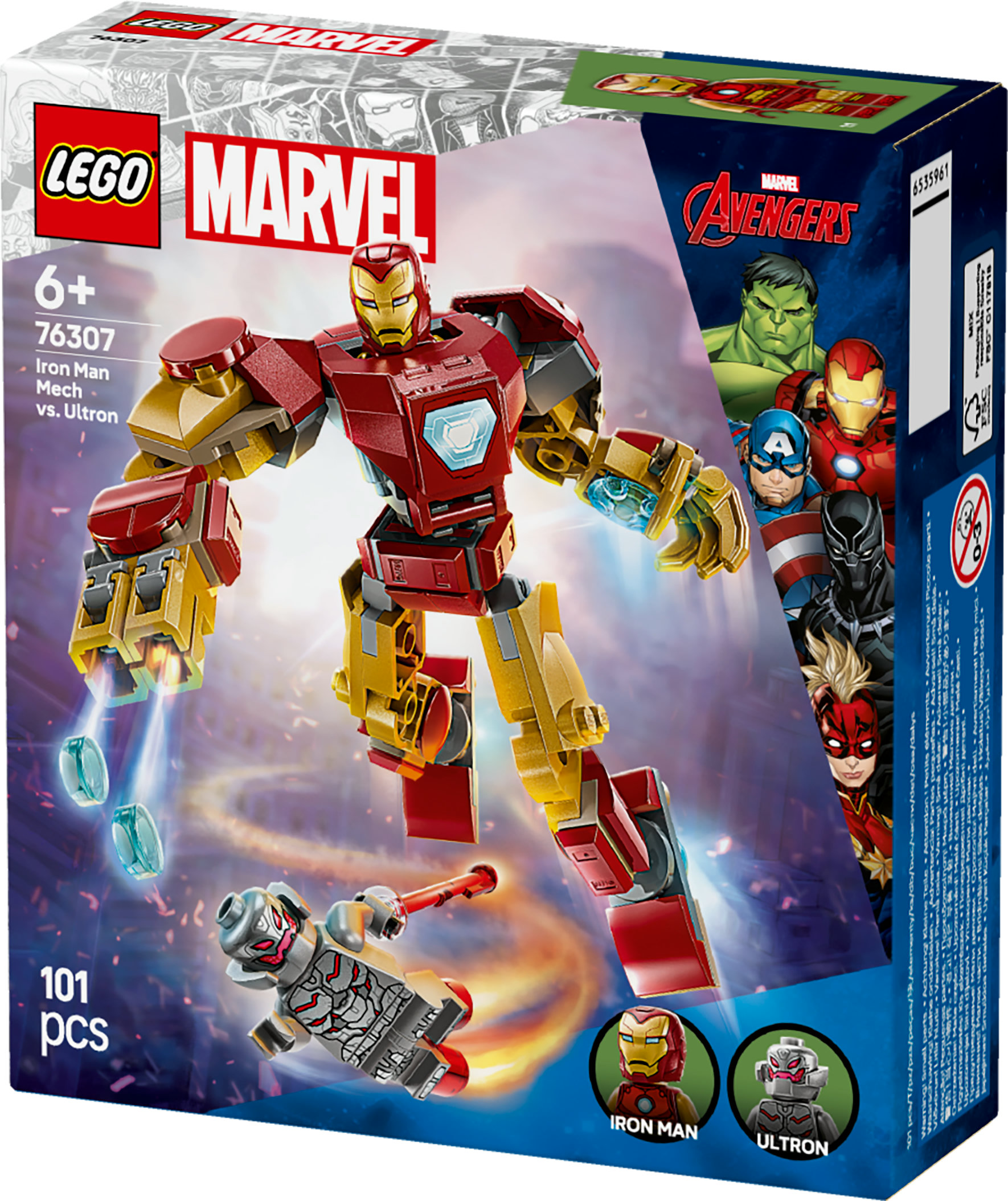 LEGO Mech di Iron Man contro Ultron