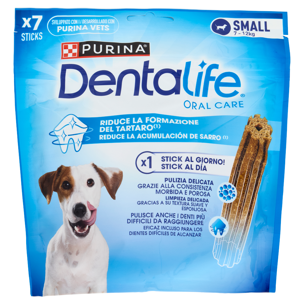 PURINA DENTALIFE Small Busta 7 Sticks 115 g