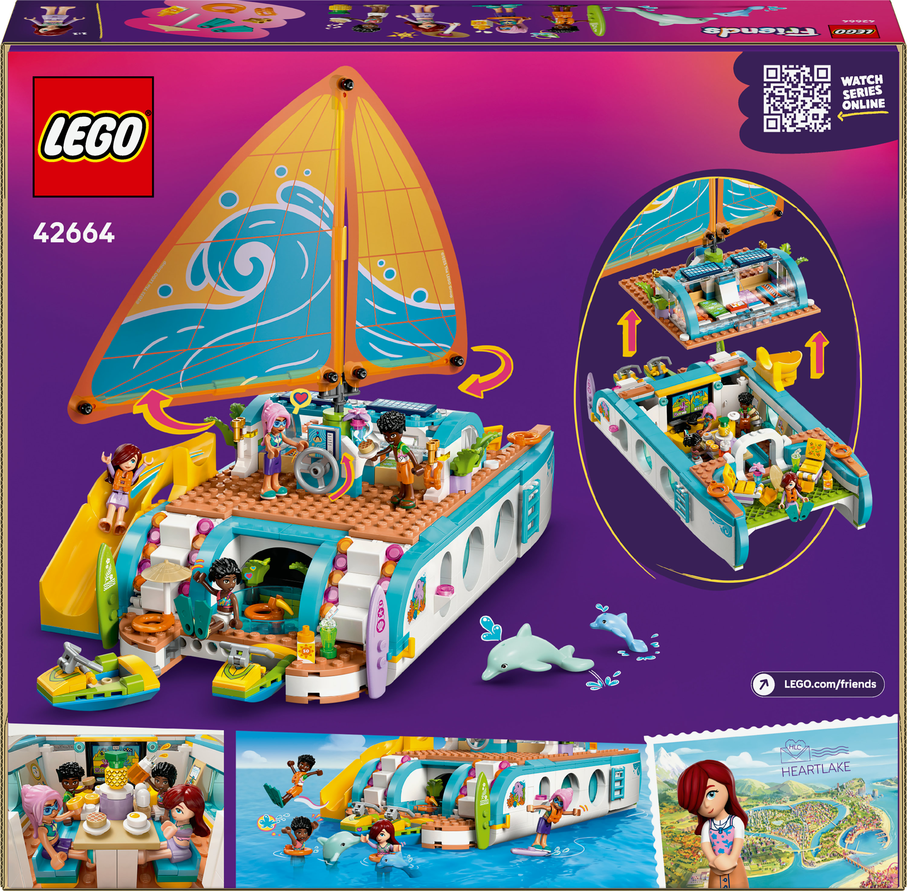 LEGO Friends Avventura sul catamarano