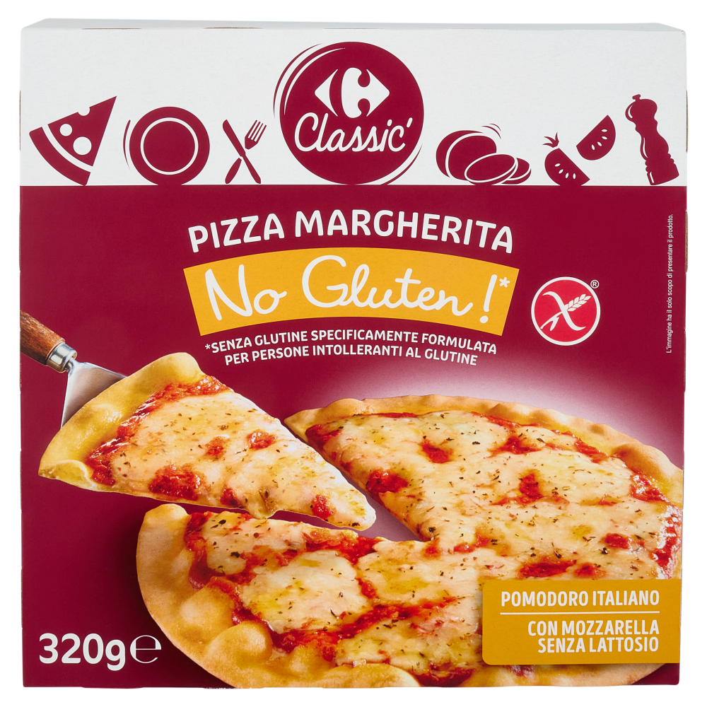 Carrefour Classic Pizza Margherita No Gluten!* 320 g
