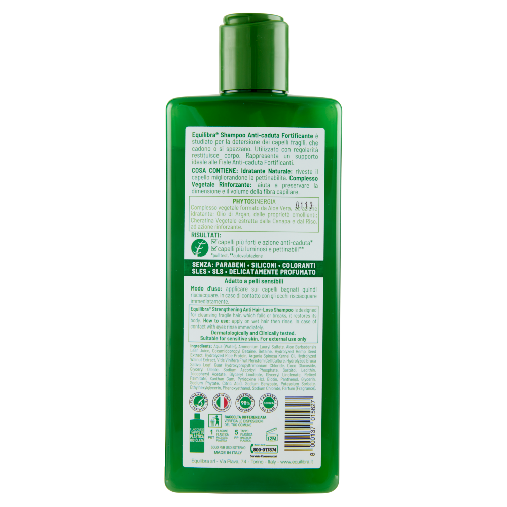 equilibra Tricologica Shampoo Anti-Caduta Fortificante 300 ml