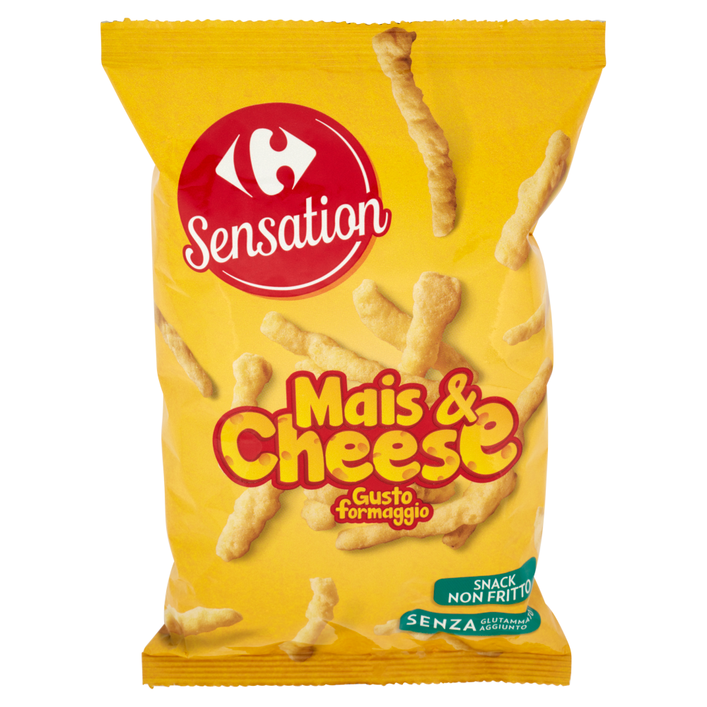 Carrefour Sensation Mais & Cheese Gusto formaggio 100 g