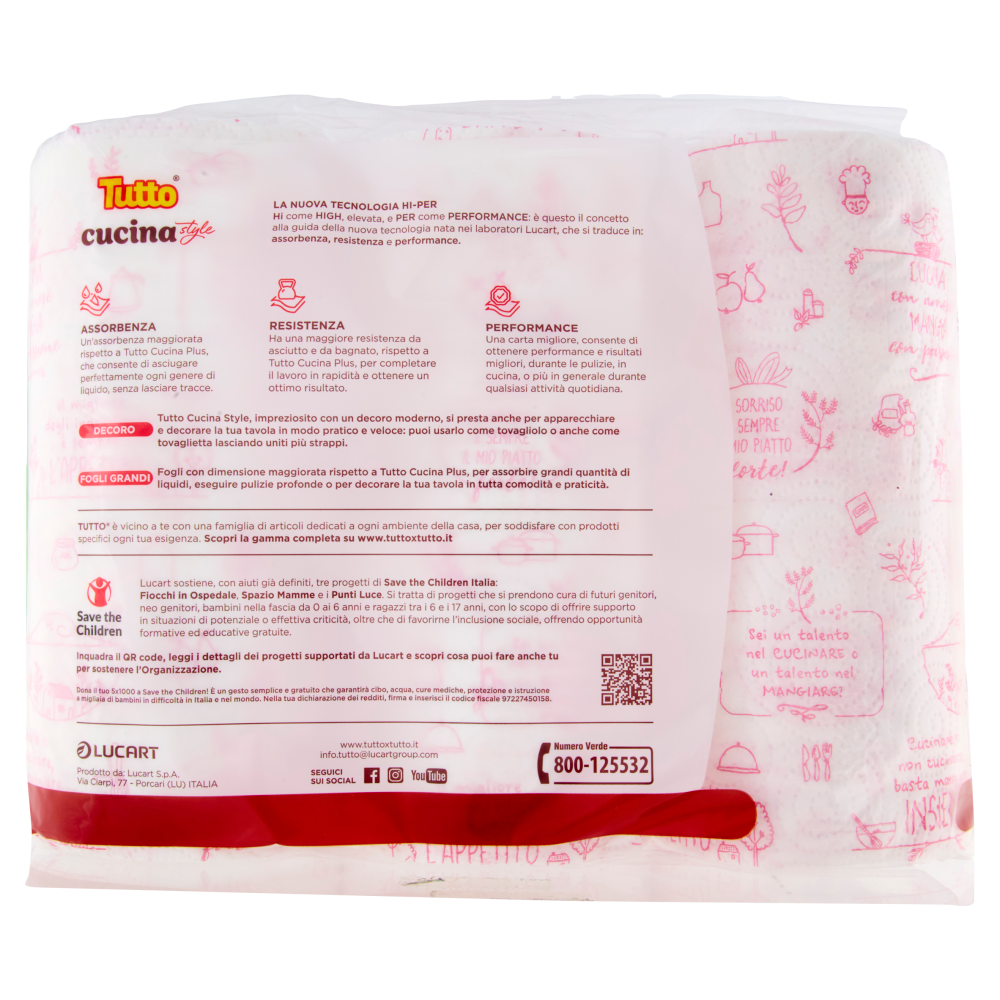 Tutto cucina style 3 pz