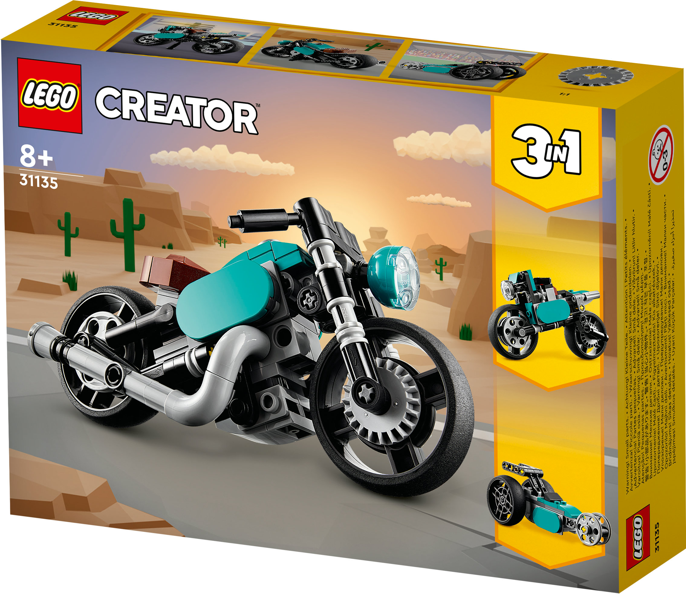 LEGO Creator Motocicletta vintage