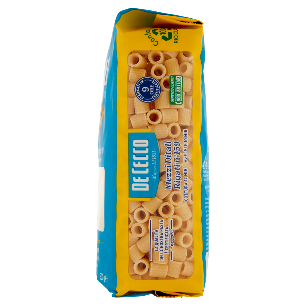 De Cecco Mezzi Ditali Rigati n°159 500 g