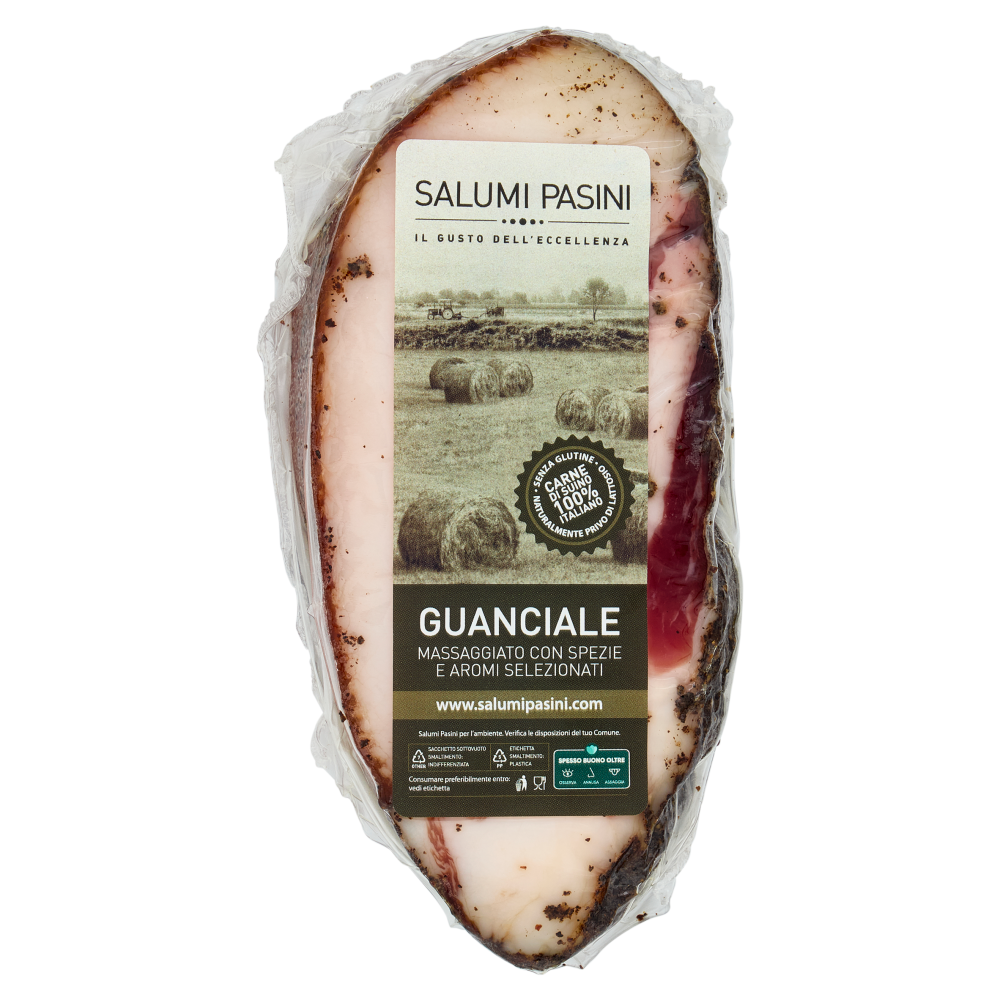 Salumi Pasini Guanciale 0,250 Kg