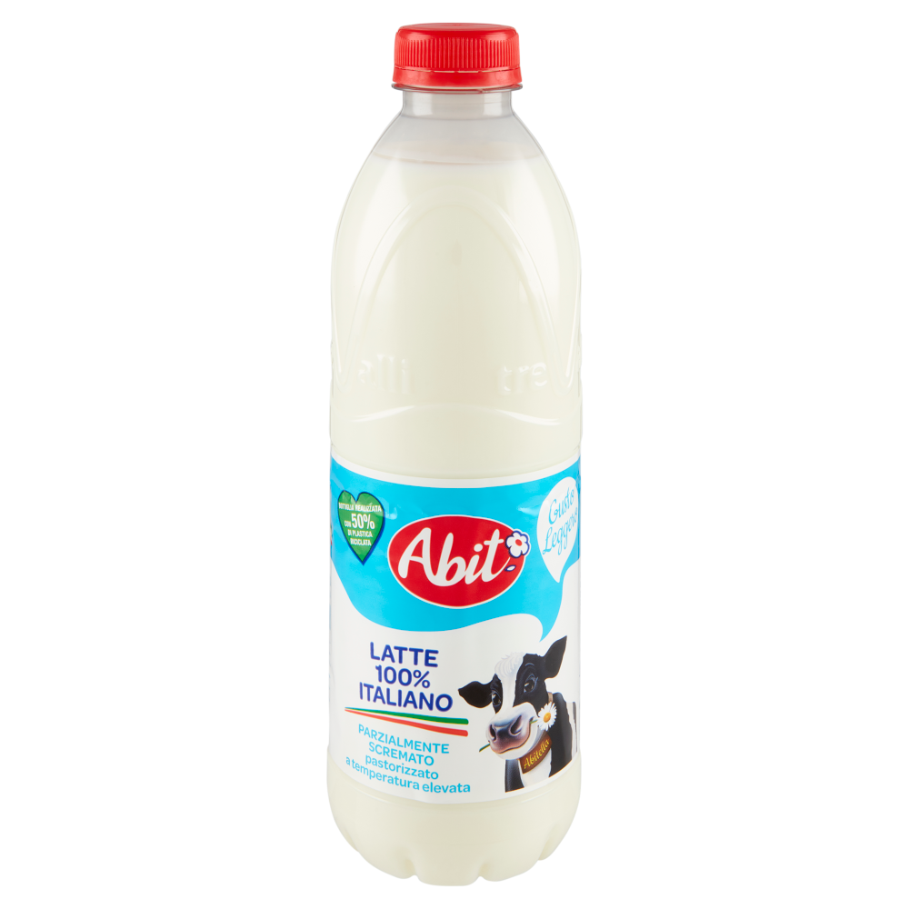 Abit Latte Parzialmente Scremato pastorizzato a temperatura elevata 1000 ml