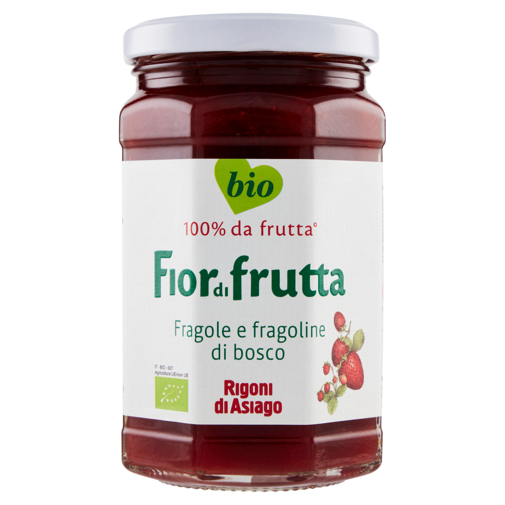 Rigoni di Asiago Fiordifrutta Fragole e fragoline di bosco bio 330