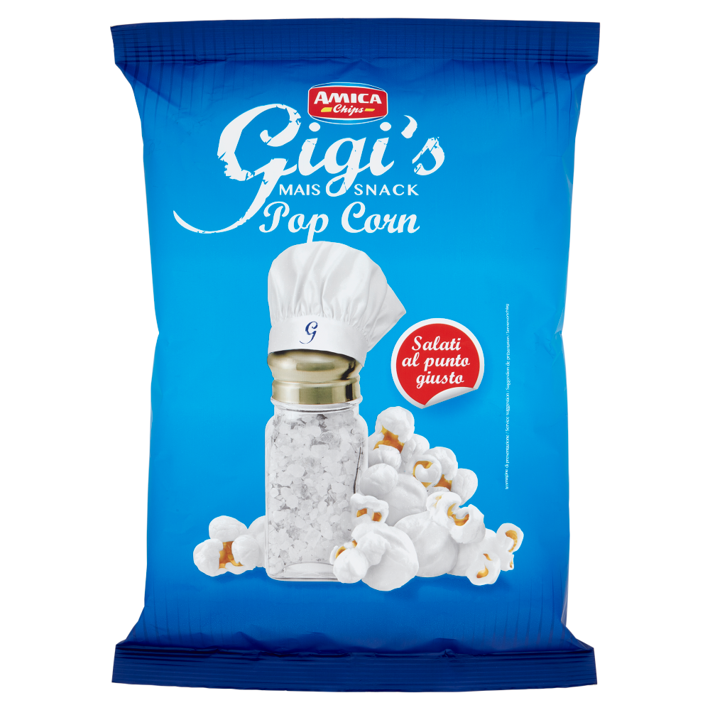 Amica Chips Gigi's Mais Snack Pop Corn 100 g