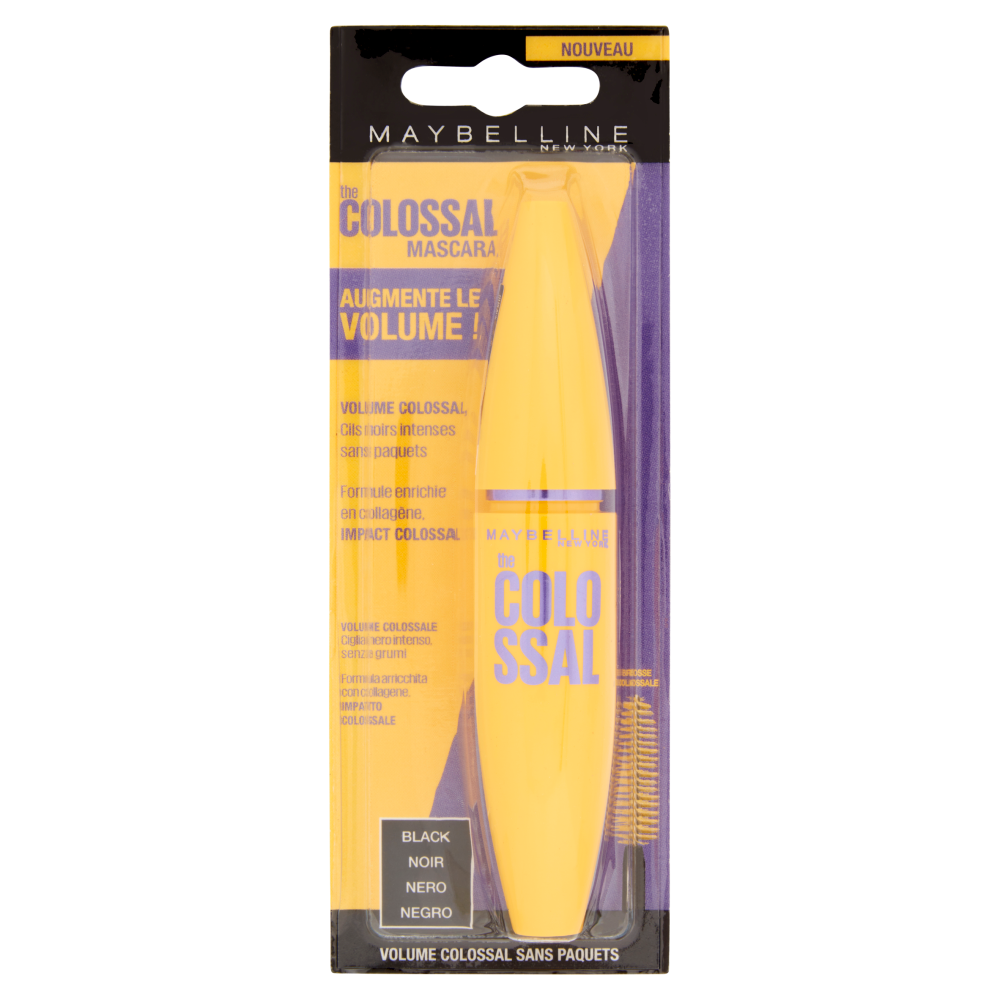 Maybelline New York The Colossal Mascara, Effetto Mega Volume in un Istante