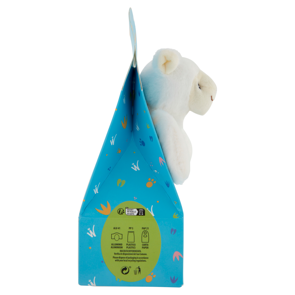 Witor's Bianco Cuore Ovetti di Cioccolato al Latte con Cremoso Ripieno e Cereali Croccanti 120 g