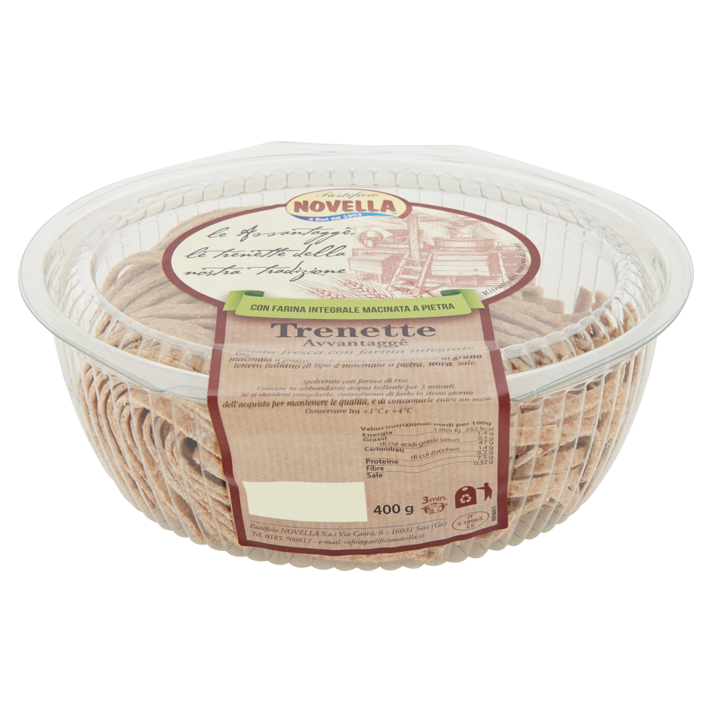 Pastificio Novella Trenette Avvantagg&ecirc; 400 g