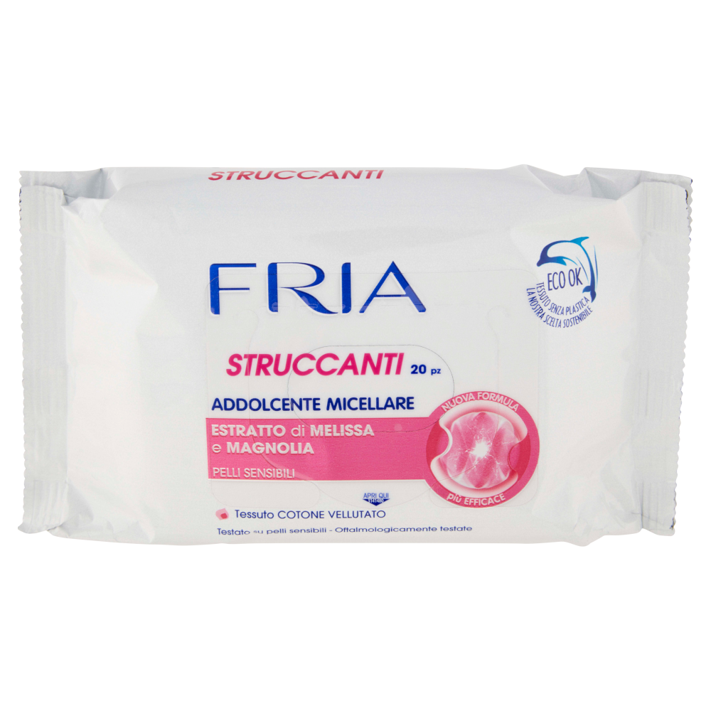 Fria Struccanti Addolcente Micellare Pelli Sensibili 20 pz