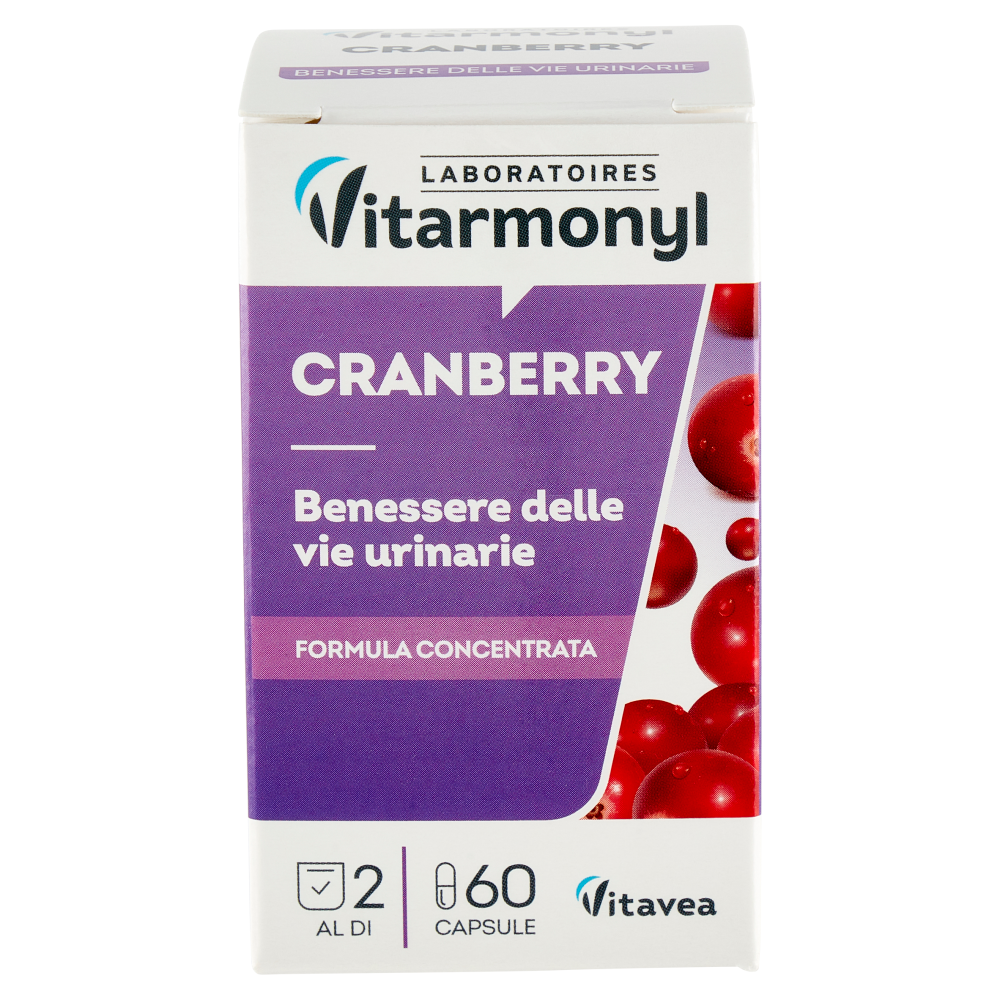 Laboratoires Vitarmonyl Cranberry Benessere delle vie urinarie 60 capsule 20,1 g