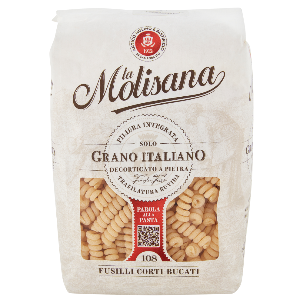 La Molisana 108 Fusilli Corti Bucati 500 g