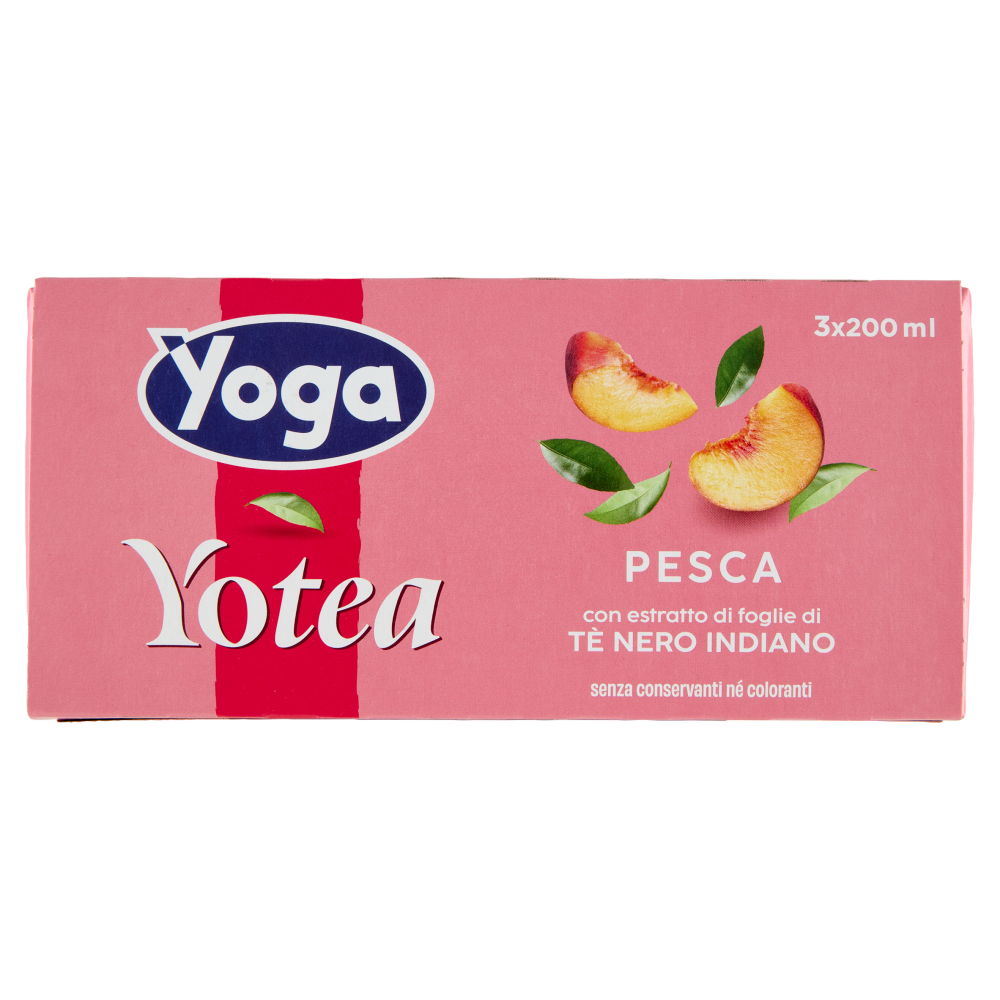 Yoga Yotea Pesca 3 x 200 ml