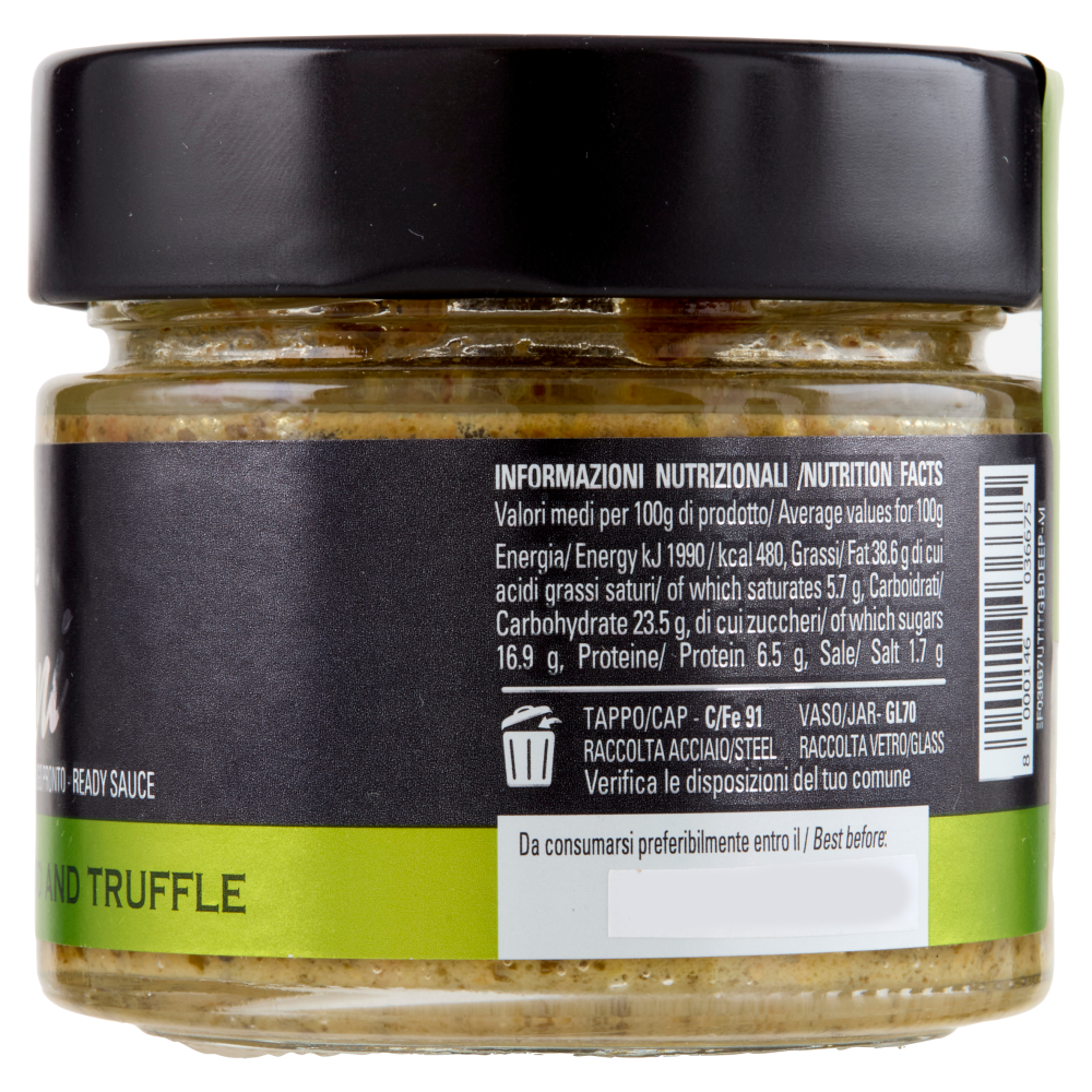 Urbani Tartufi Sugo Pronto Pesto e Tartufo 130 g