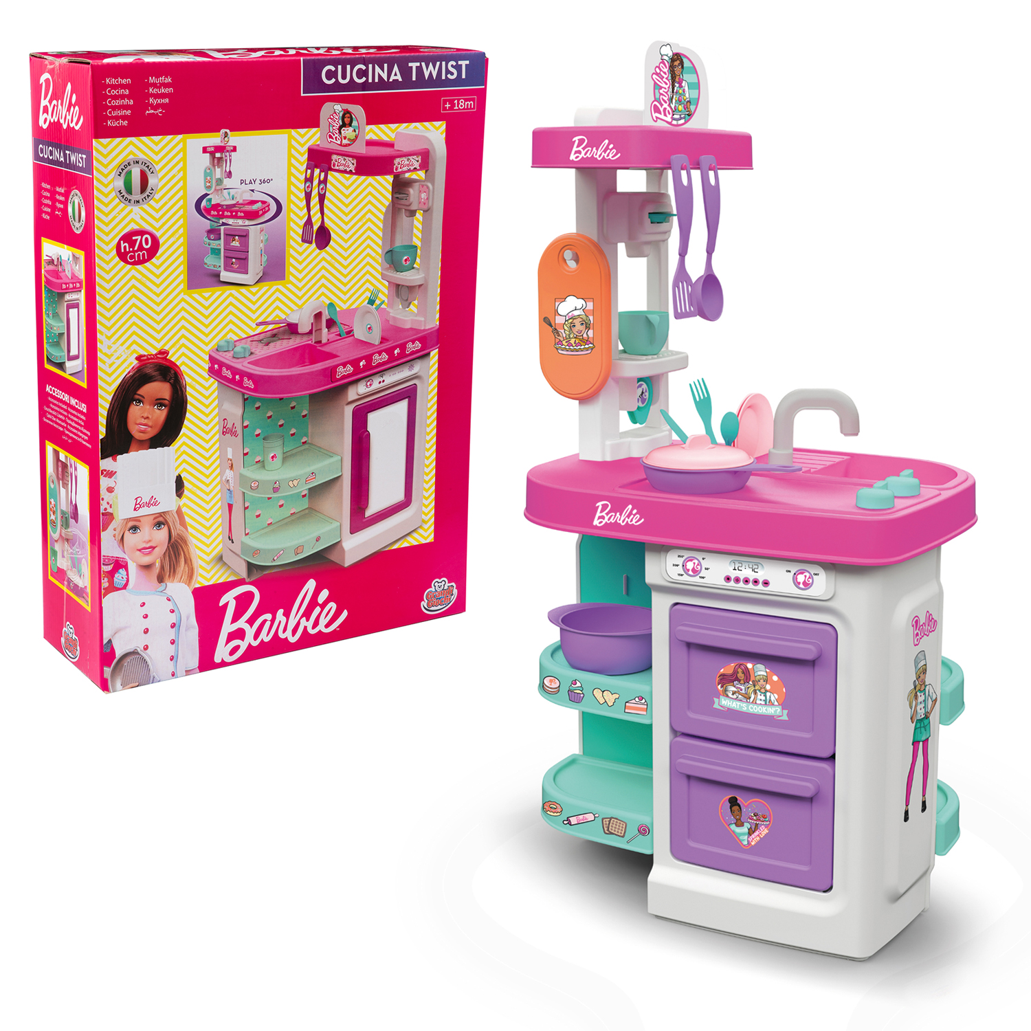 Grandi Giochi Barbie Cucina Twist