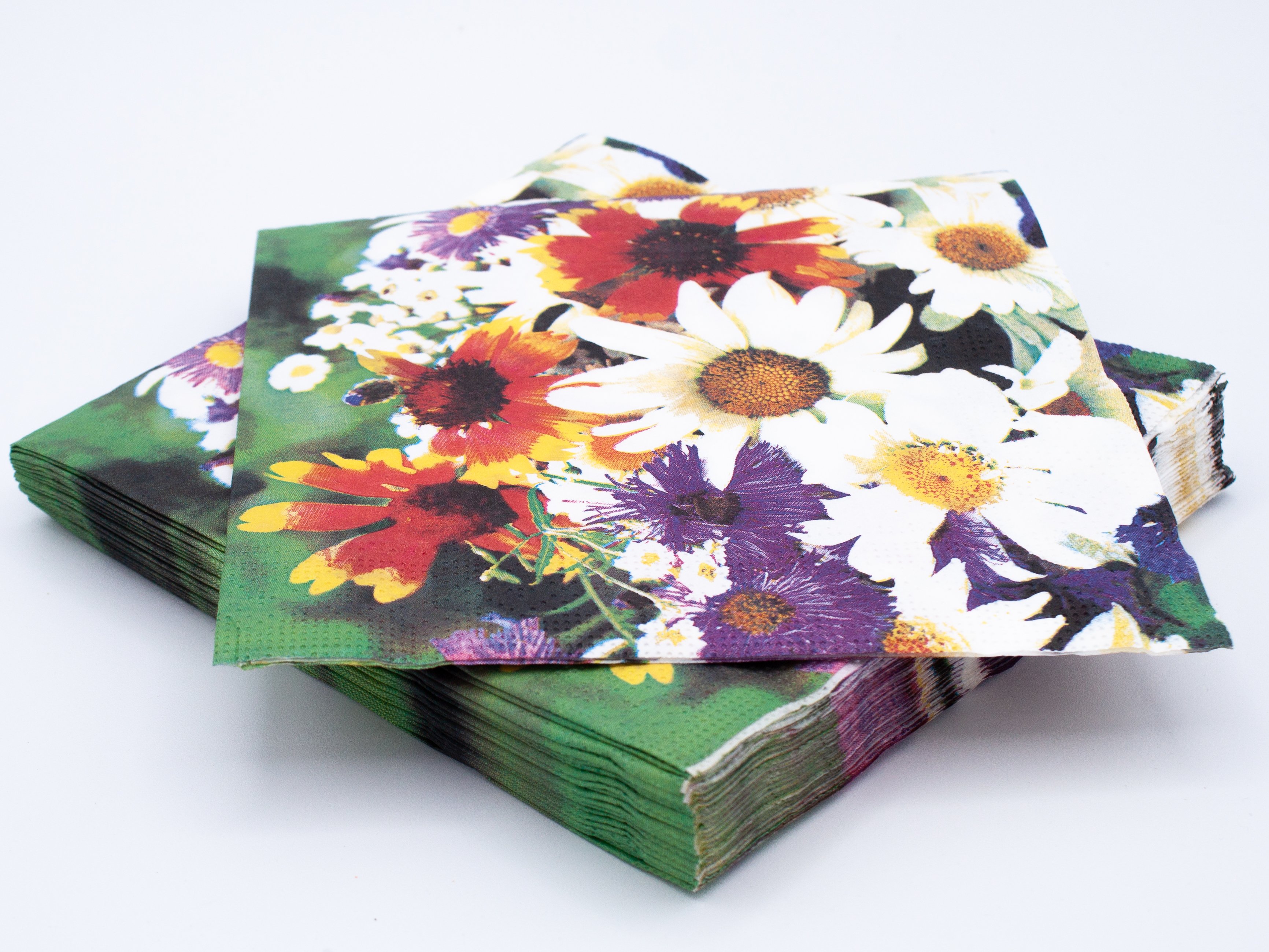 20 tovaglioli 33x33 3 veli Bouquet