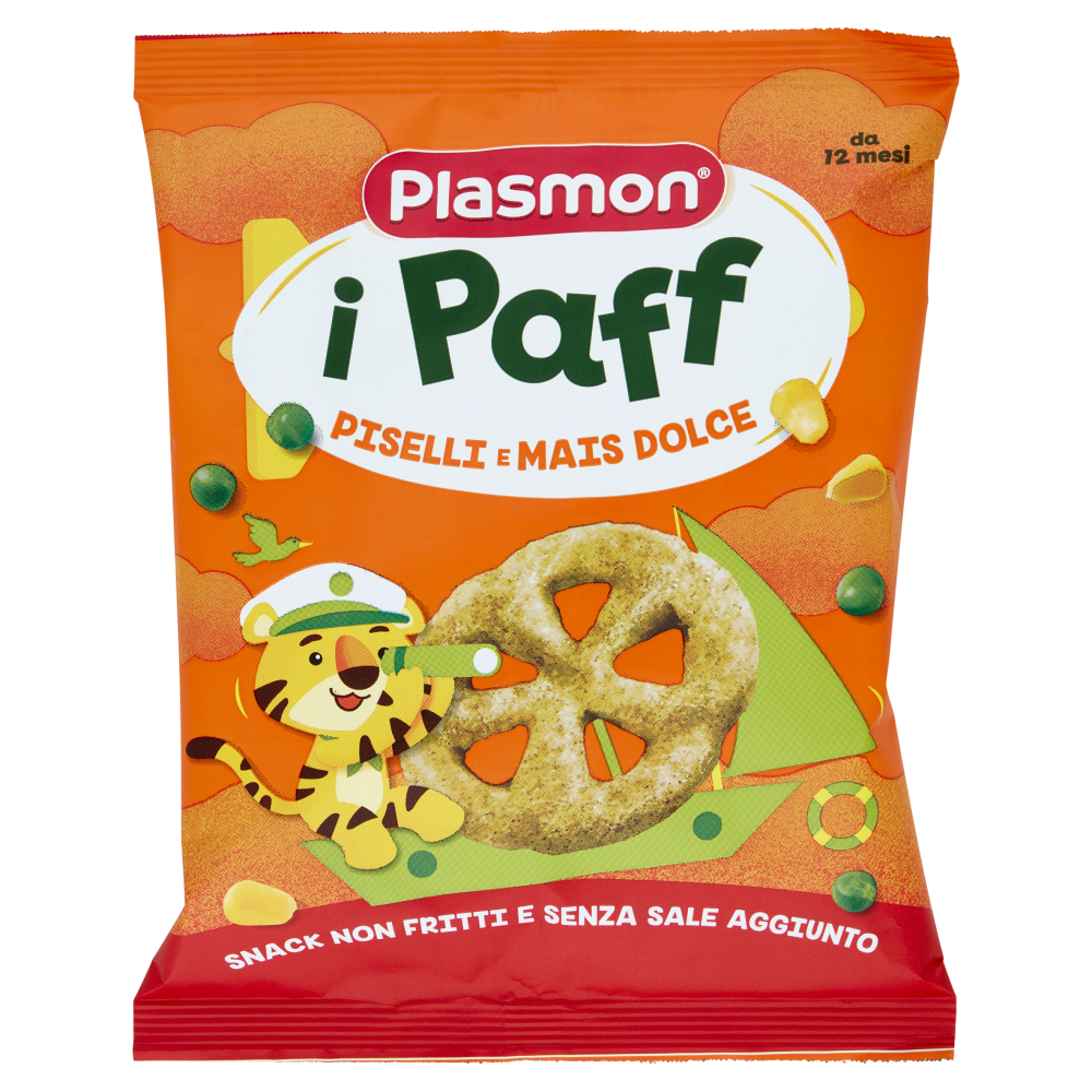 Plasmon i Paff Piselli e Mais Dolce 15 g