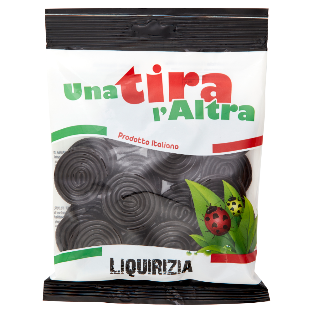 Una tira l'Altra Liquirizia Rotelle alla Liquirizia 200 g