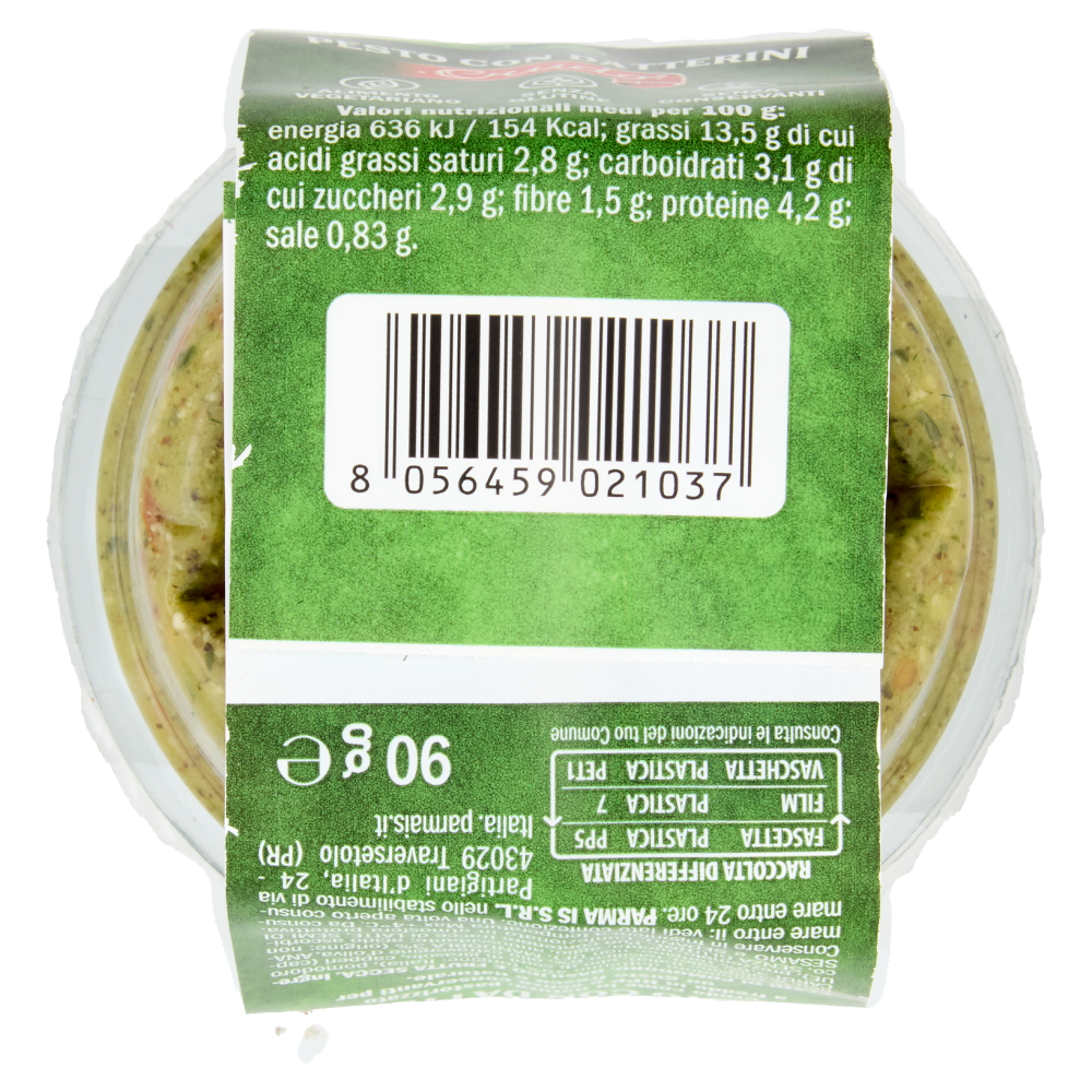 Parma Is Pesto con Datterini Basilico e Frutta Secca 90 g
