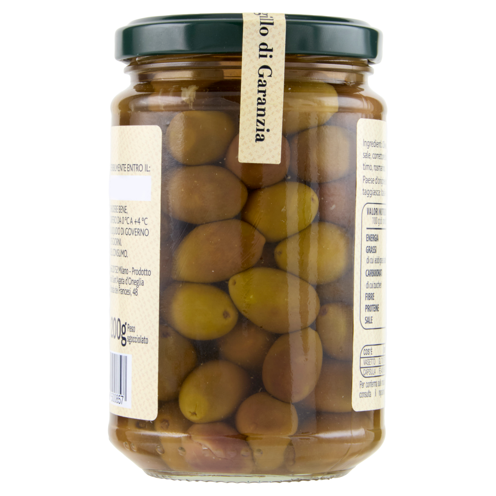Terre d'Italia Olive Taggiasca in salamoia 300 g