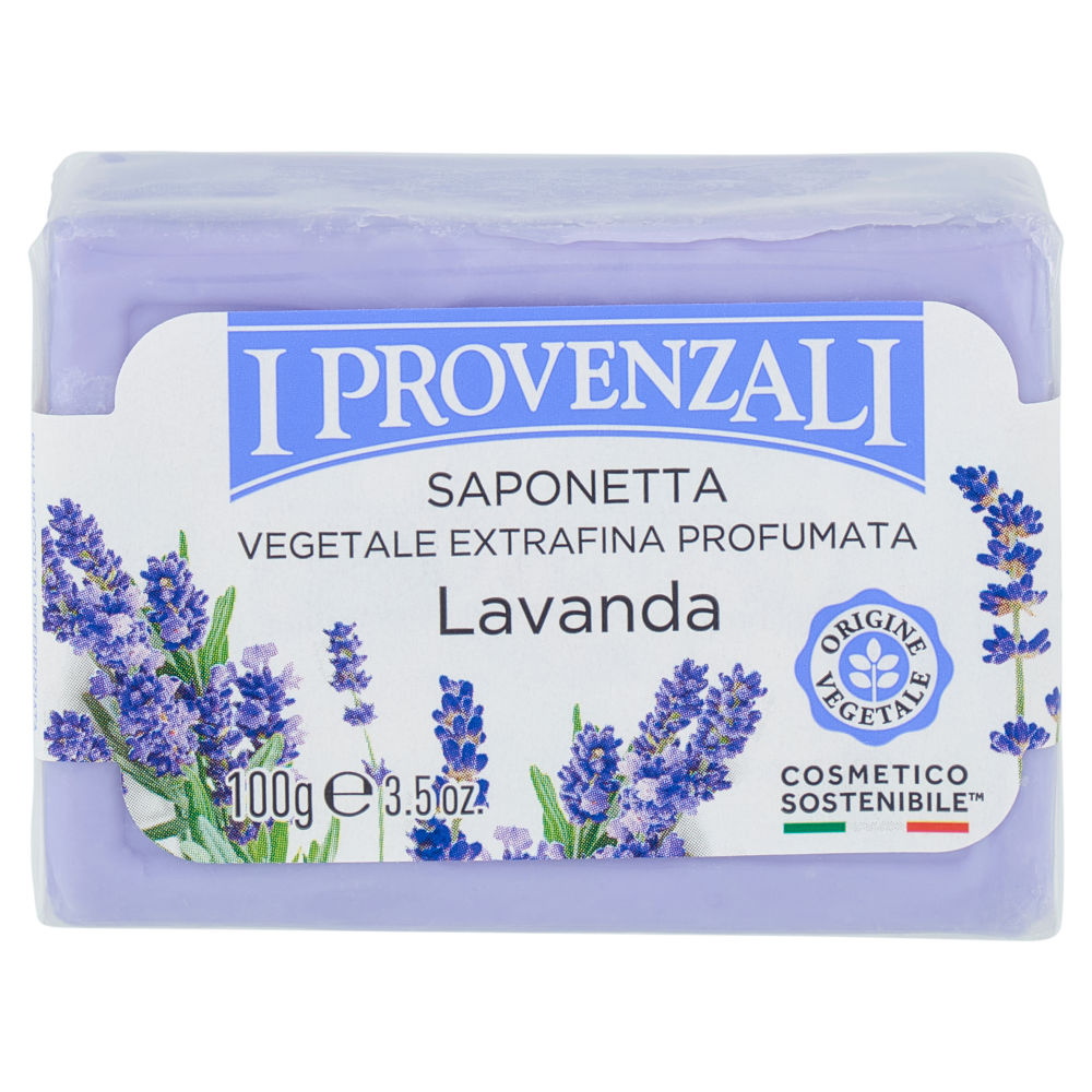 I Provenzali Saponetta Vegetale Extrafina Profumata Lavanda 100 g