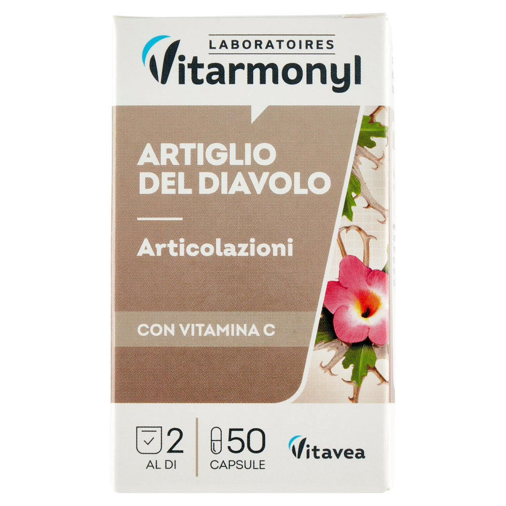 Laboratoires Vitarmonyl Artiglio del Diavolo Articolazioni 50 capsule 16,65 g