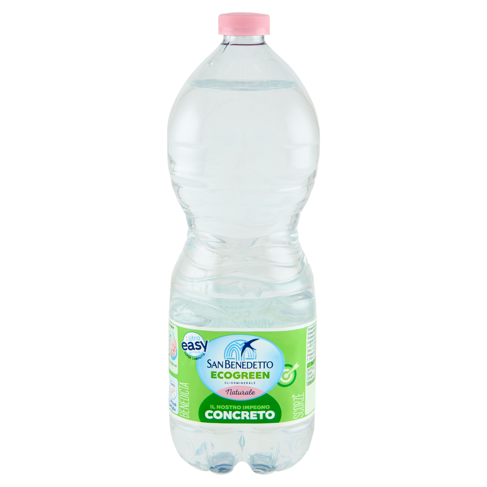San Benedetto Acqua Naturale Benedicta Ecogreen Easy 1L 