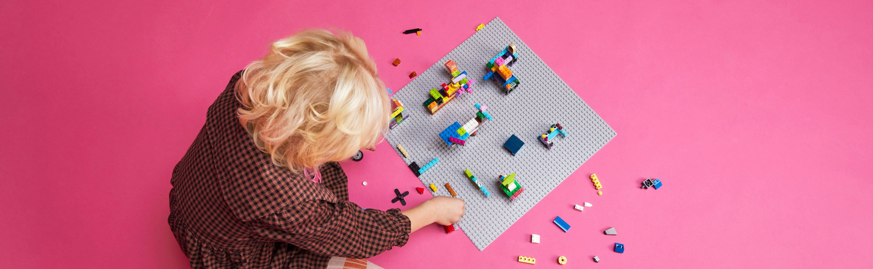 LEGO Classic Base grigia