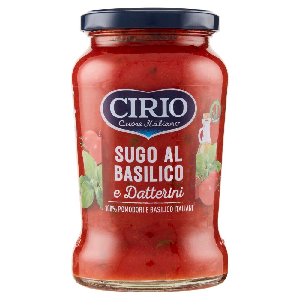 Cirio Sugo al Basilico e Datterini 350 g