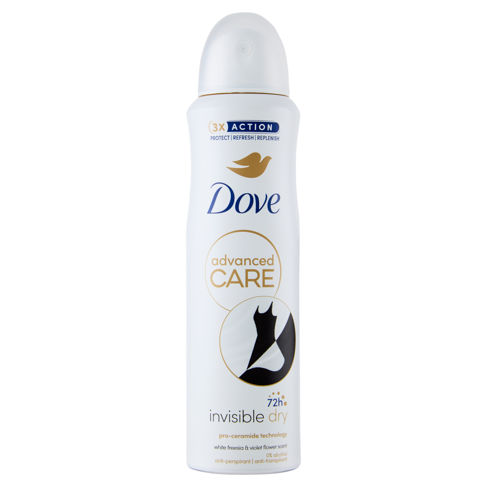 Dove advanced Care invisible dry white freesia & violet flower scent anti-perspirant 150 ml