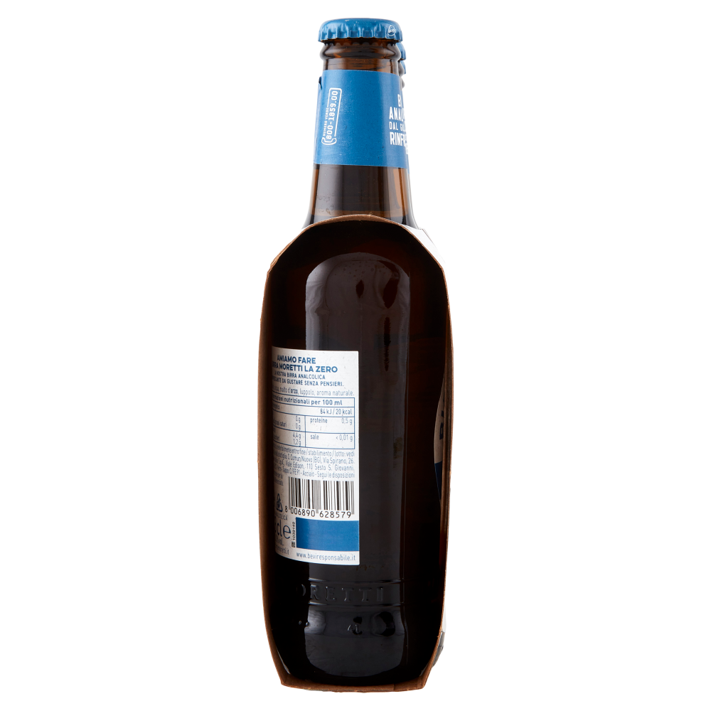 Birra Moretti la Zero % Vol 3 x 33 cl