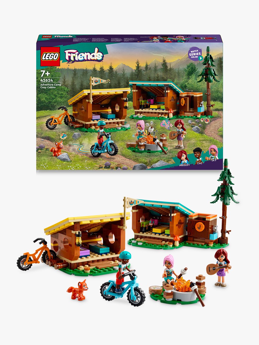 LEGO Friends Cabine relax al campo avventure