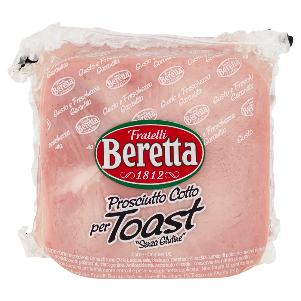 Fratelli Beretta Prosciutto Cotto per Toast 0,400 Kg