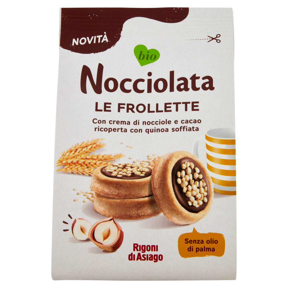 Rigoni di Asiago Nocciolata le Frollette bio 250 g