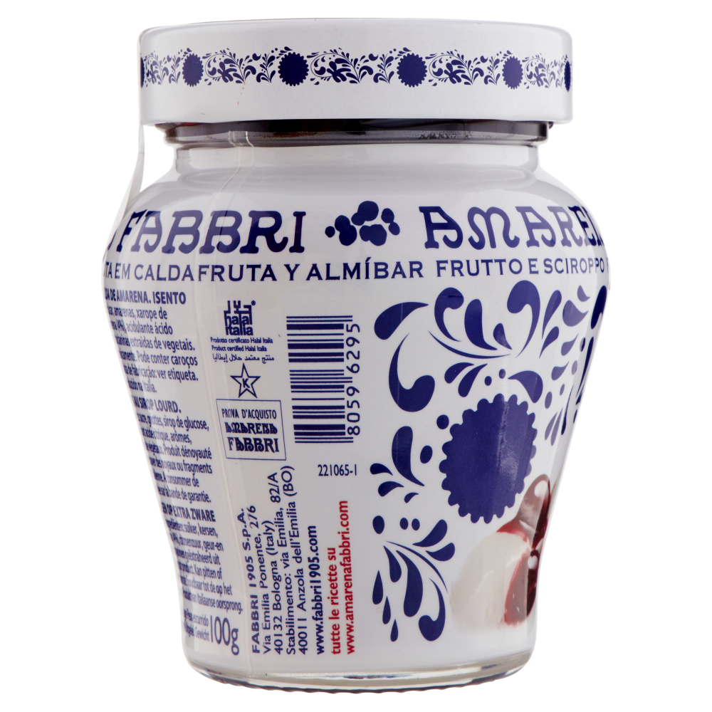 Amarena Fabbri Frutto e Sciroppo 230 g