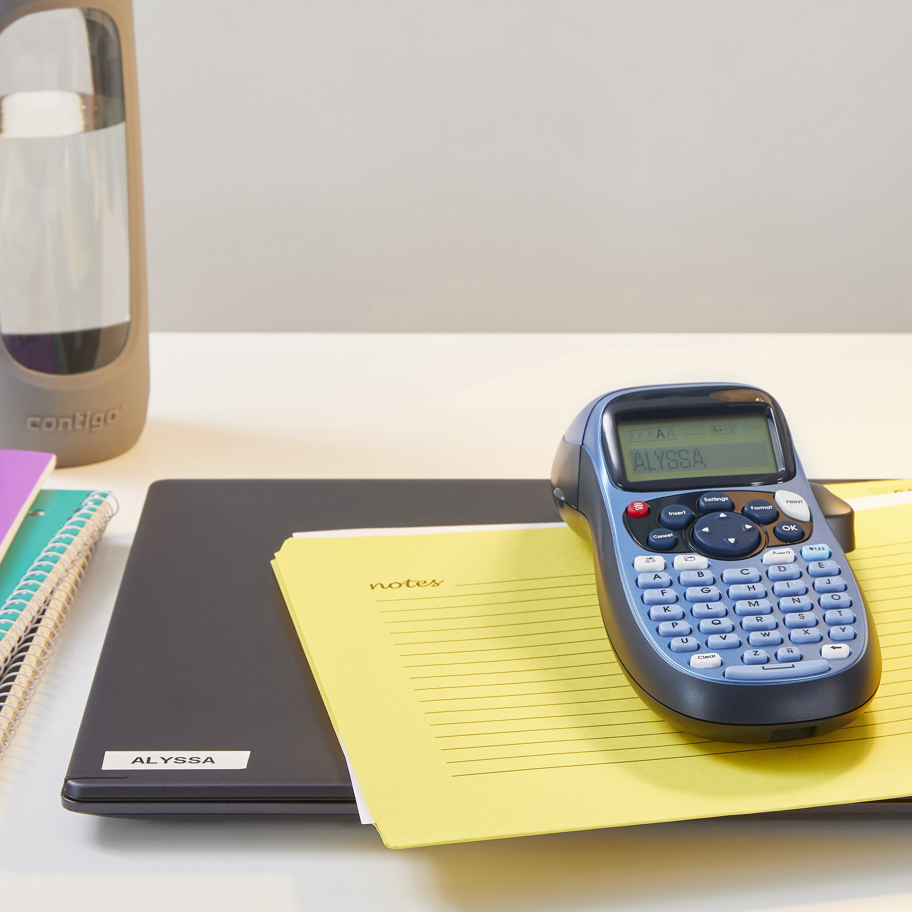 DYMO LetraTag etichette originali di carta autoadesiva | rotolo da 12 mm x 4 m | stampa nera su bianco | LT etichette autoadesive per etichettatrice LetraTag | 1 pezzo