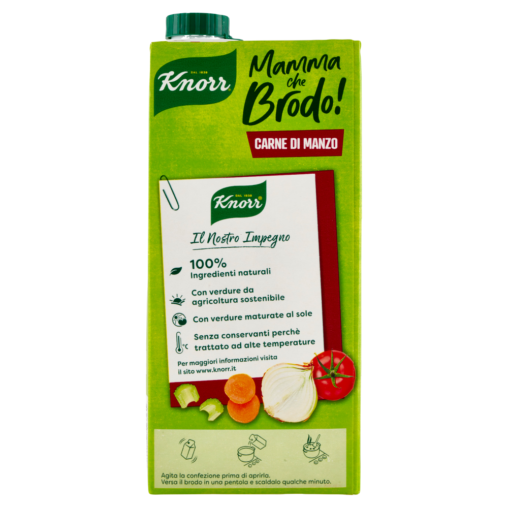 Knorr Mamma che Brodo! Carne di Manzo 1 l