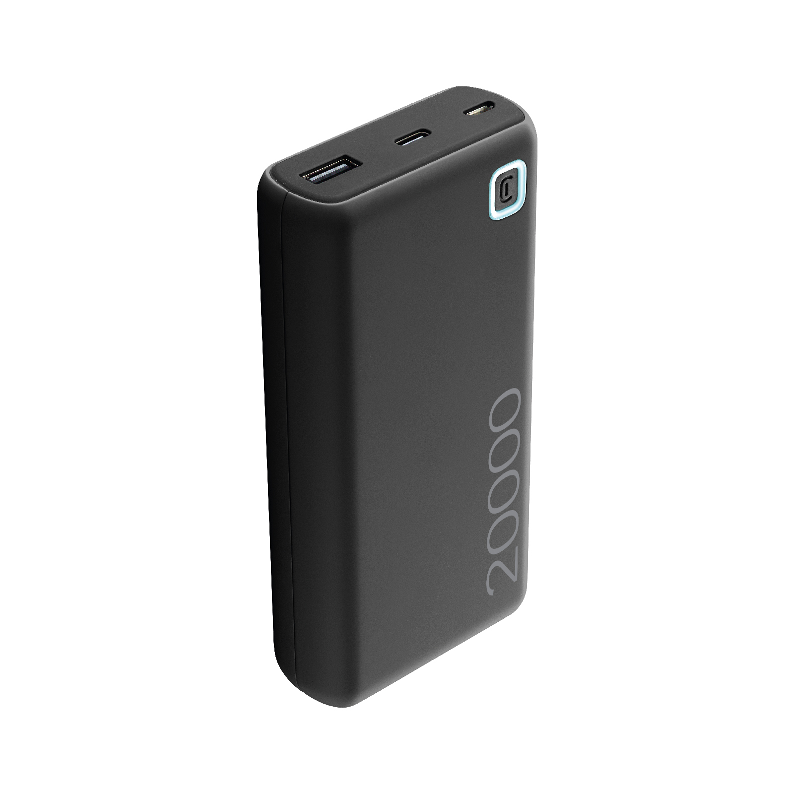 Philips Power Bank Portatile 20000mAh DLP1011Q/00 - Ricarica Wireless Qi E 2 Porte USB - Caricabatterie Con Power Delivery - Nero