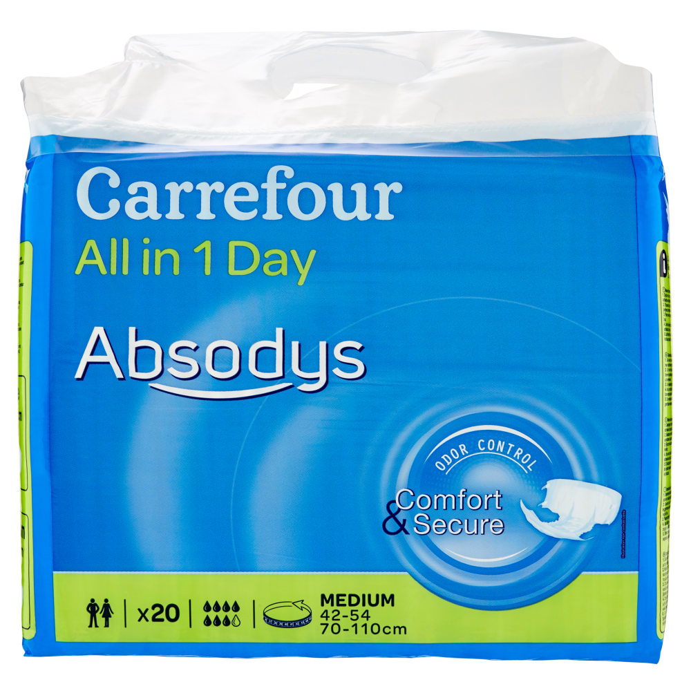 Carrefour 20 All in 1 Day Absodys Medium